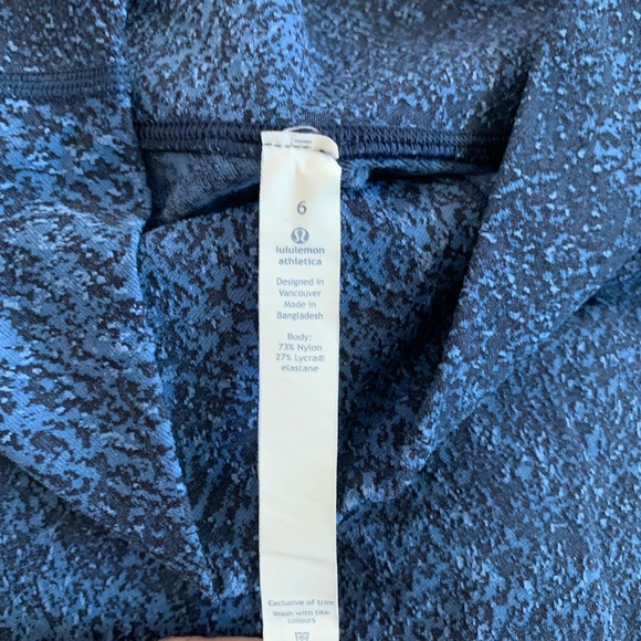 Lululemon Wunder Under Crop High Rise Luxtreme Leggings size 6 - Picture 7 of 9